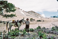 Yellowstone Thermal Area on Horseback