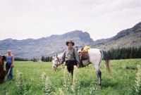 Near Cutoff Mountain in Yellowstone