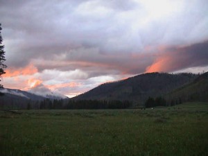 Best Yellowstone Sunset